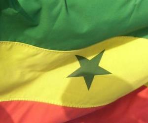 Puzzle Σημαία της Σενεγάλης